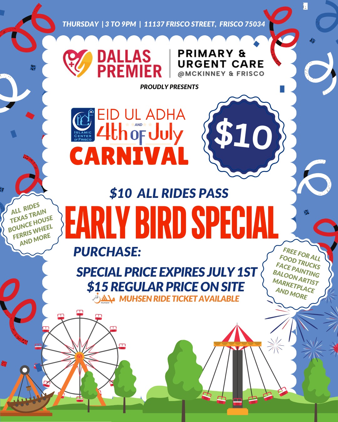 ICF Eid ul Adha and 4th of July Carnival